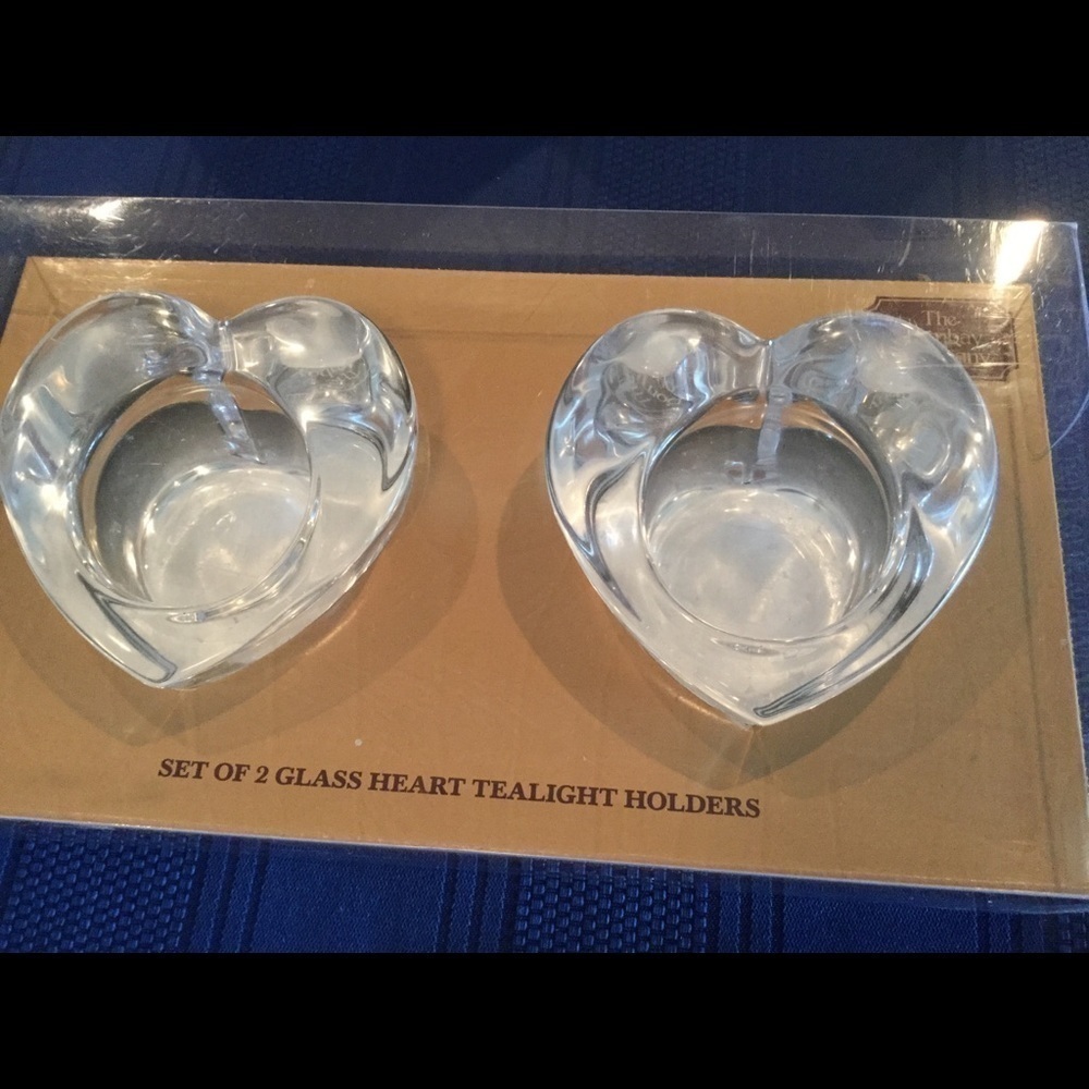 THE Bombay Company Set Of 2 tea light holders